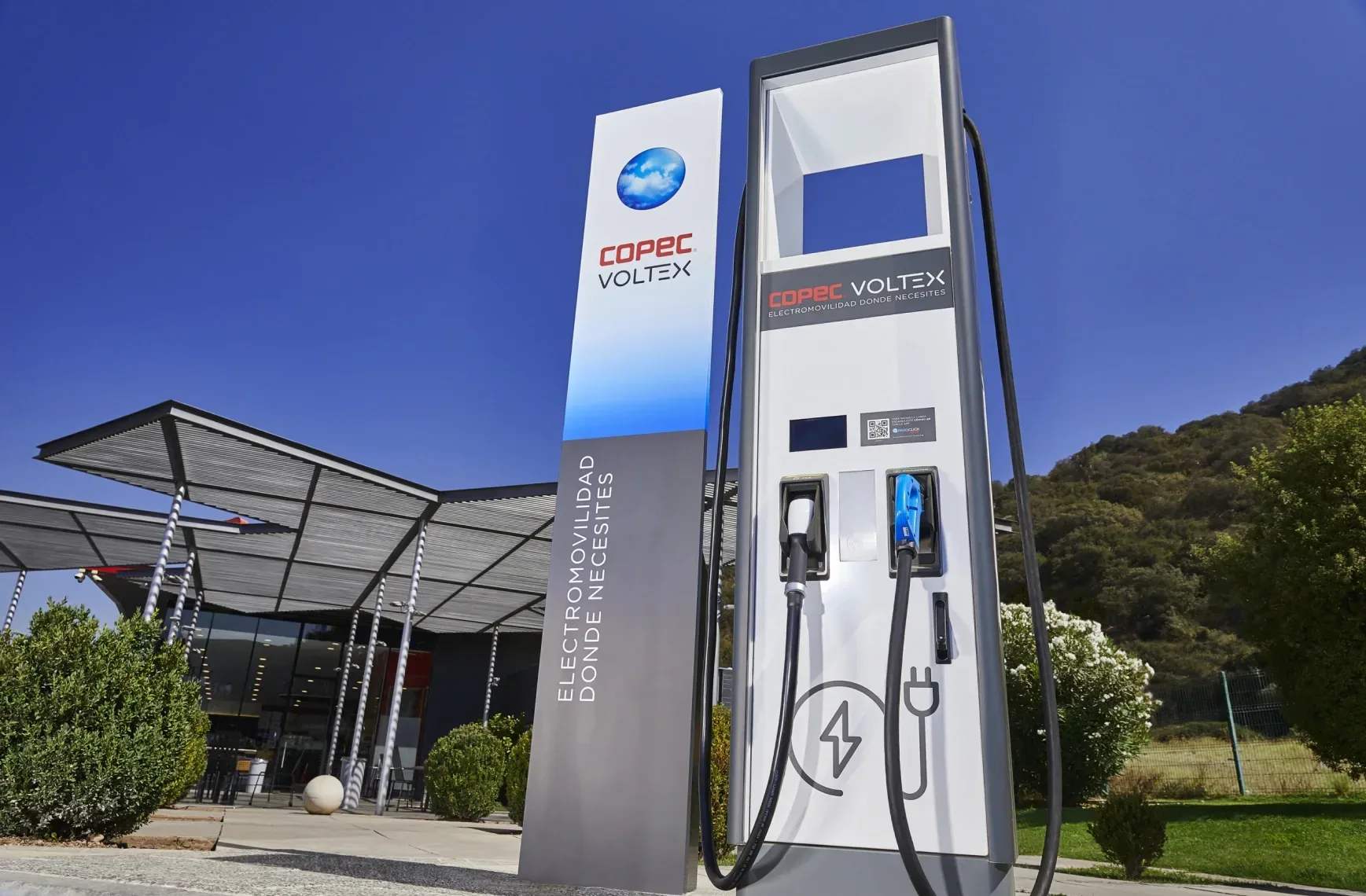 Red de carga rápida en estaciones COPEC